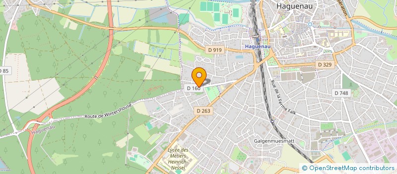 localisation de l'entreprise MONSIEUR MARCO MARZOCCO  HAGUENAU