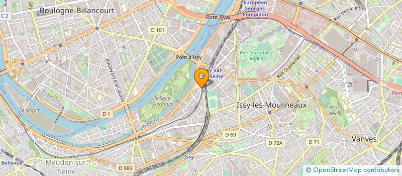 localisation de l'entreprise MONSIEUR MARCO MBELLA à ISSY-LES-MOULINEAUX