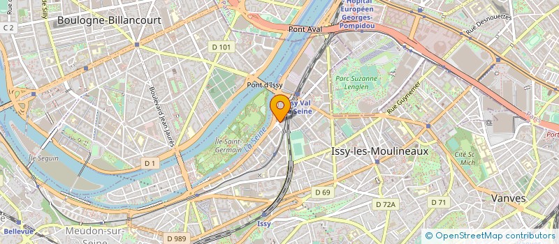 localisation de l'entreprise MONSIEUR MARCO MEDINA AGUILAT à ISSY-LES-MOULINEAUX