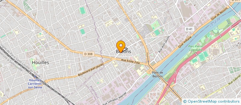 localisation de l'entreprise MONSIEUR MARCO MESQUITA TEIXEIRA à BEZONS