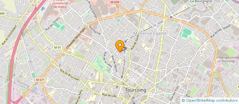 localisation de l'entreprise MONSIEUR MARCO-MIGUEL FREITAS  TOURCOING