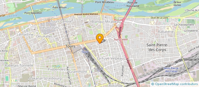 localisation de l'entreprise MONSIEUR MARCO MINICHINO  TOURS