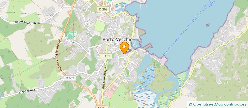 localisation de l'entreprise MONSIEUR MARCO MOLTRASIO à PORTO-VECCHIO