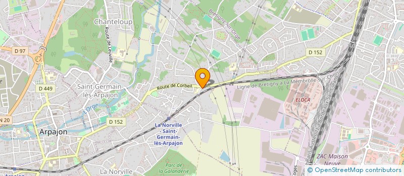 localisation de l'entreprise MONSIEUR MARCO MORLEO à SAINT-GERMAIN-LES-ARPAJON