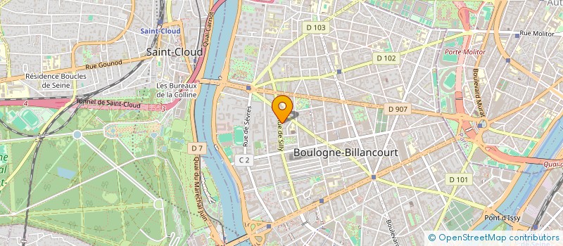localisation de l'entreprise MONSIEUR MARCO OLIVERIO à BOULOGNE-BILLANCOURT
