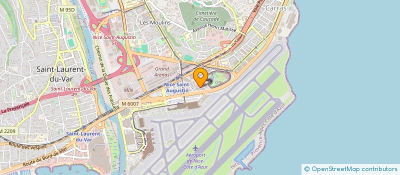 localisation de l'entreprise MONSIEUR MARCO OLIVIERI à NICE