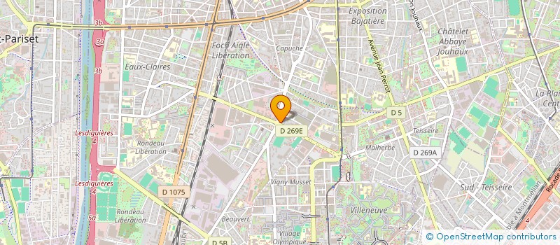 localisation de l'entreprise MONSIEUR MARCO PALUZZI  GRENOBLE