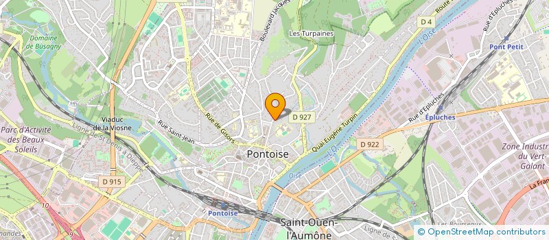 localisation de l'entreprise MONSIEUR MARCO PAPARELLA  PONTOISE