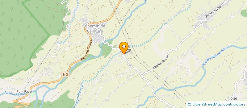 localisation de l'entreprise MONSIEUR MARCO PAULCAN  SAINT-BENOIT