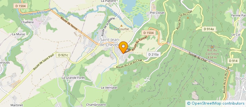 localisation de l'entreprise MONSIEUR MARCO PAULO FERREIRA GOMES  SAINT-JEAN-DE-CHEVELU