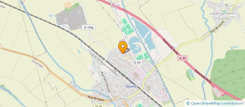 localisation de l'entreprise MONSIEUR MARCO PAULO FERREIRA MONARCA  GENLIS