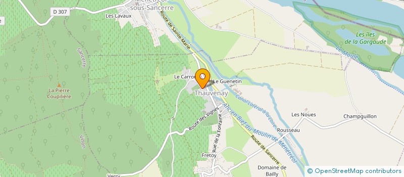 localisation de l'entreprise MONSIEUR MARCO PAULO MONTEIRO FERNANDES  THAUVENAY