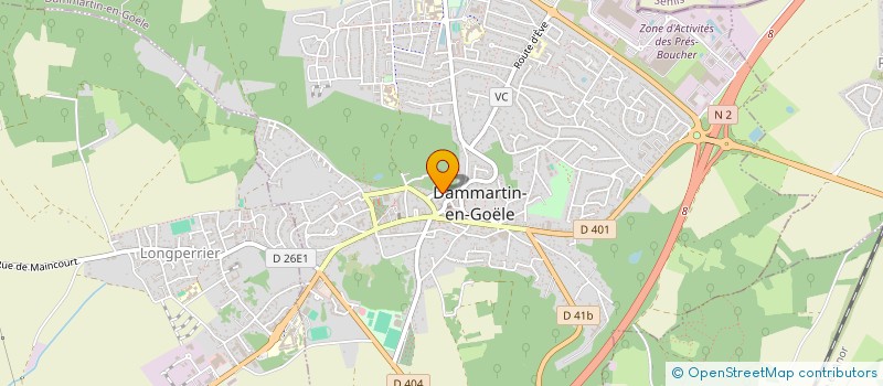 localisation de l'entreprise MONSIEUR MARCO PAULO RAMOS ARAUJO FERREIRA à DAMMARTIN-EN-GOELE