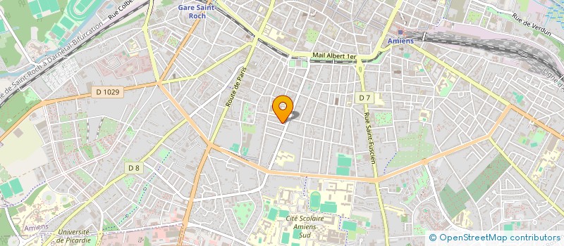 localisation de l'entreprise MONSIEUR MARCO PERACCHI  AMIENS