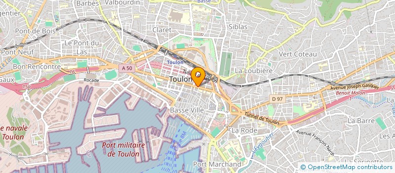 localisation de l'entreprise MONSIEUR MARCO PERONI  TOULON