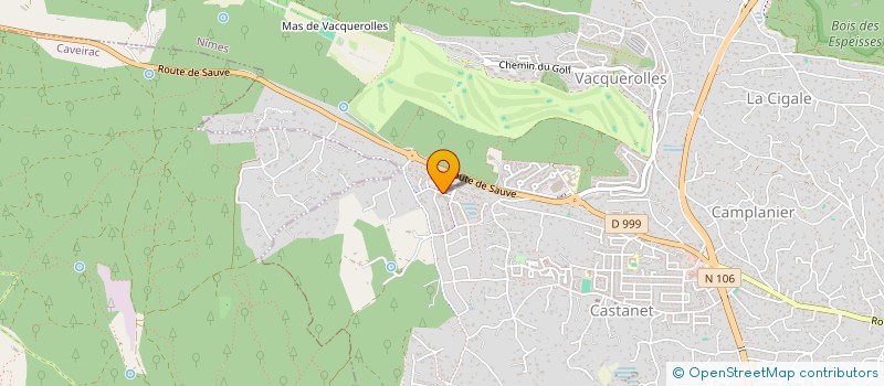 localisation de l'entreprise MONSIEUR MARCO PERUZZI  NIMES