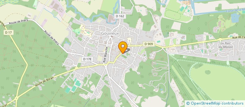 localisation de l'entreprise MONSIEUR MARCO PILI  GOUVIEUX