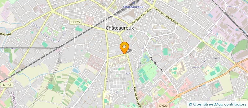 localisation de l'entreprise MONSIEUR MARCO PINNA à CHATEAUROUX