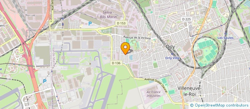 localisation de l'entreprise MONSIEUR MARCO PISANU  ORLY