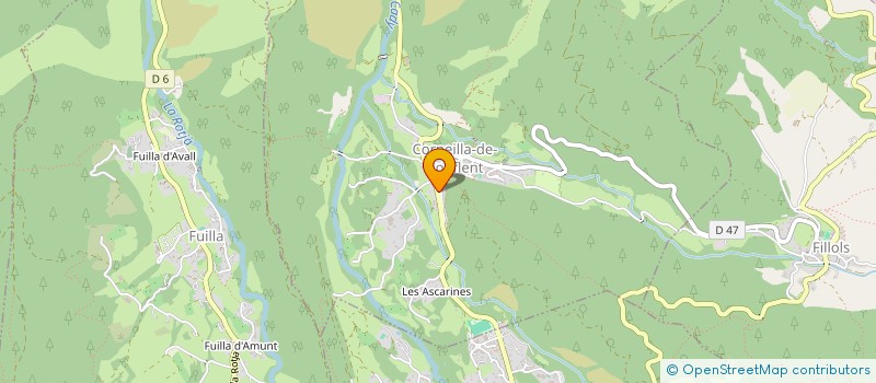 localisation de l'entreprise MONSIEUR MARCO PRINS  CORNEILLA-DE-CONFLENT