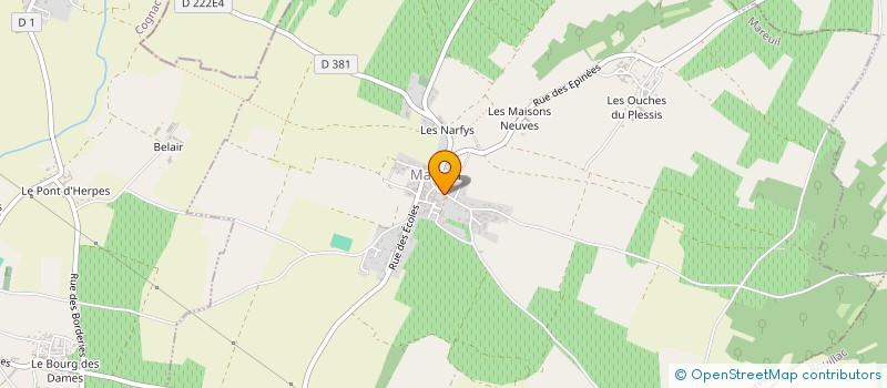 localisation de l'entreprise MONSIEUR MARCO QUERCY à GENAC-BIGNAC