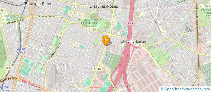 localisation de l'entreprise MONSIEUR MARCO RABUANO  CHEVILLY-LARUE