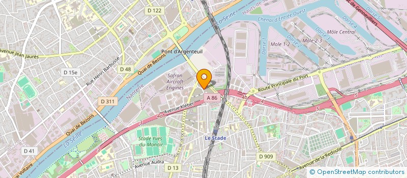 localisation de l'entreprise MONSIEUR MARCO RAINONE  COLOMBES