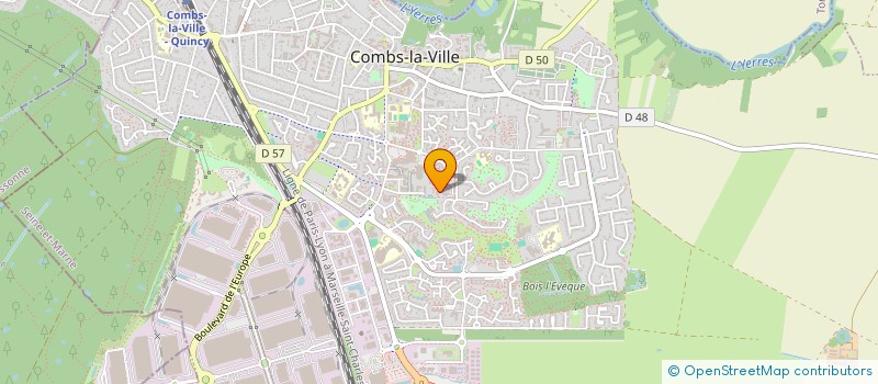 localisation de l'entreprise MONSIEUR MARCO RIGAL  COMBS-LA-VILLE