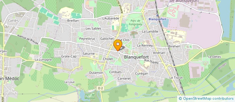 localisation de l'entreprise MONSIEUR MARCO RODRIGUES à BLANQUEFORT