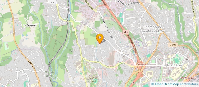 localisation de l'entreprise MONSIEUR MARCO SAMUELE  ECULLY