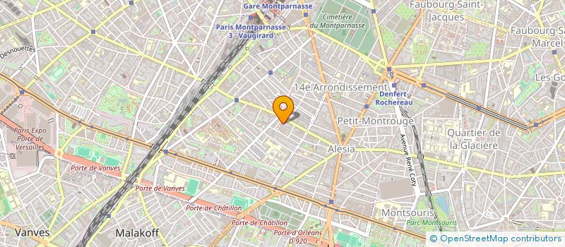 localisation de l'entreprise MONSIEUR MARCO SARACENO  PARIS