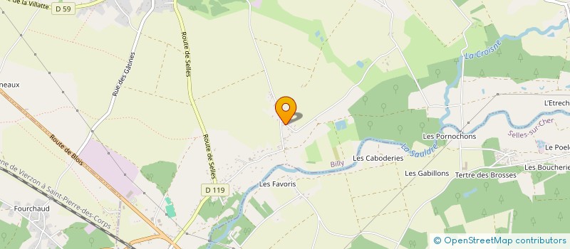 localisation de l'entreprise MONSIEUR MARCO SAUTAREL  BILLY