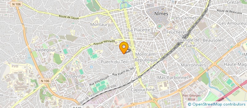 localisation de l'entreprise MONSIEUR MARCO SNAIDERO  NIMES