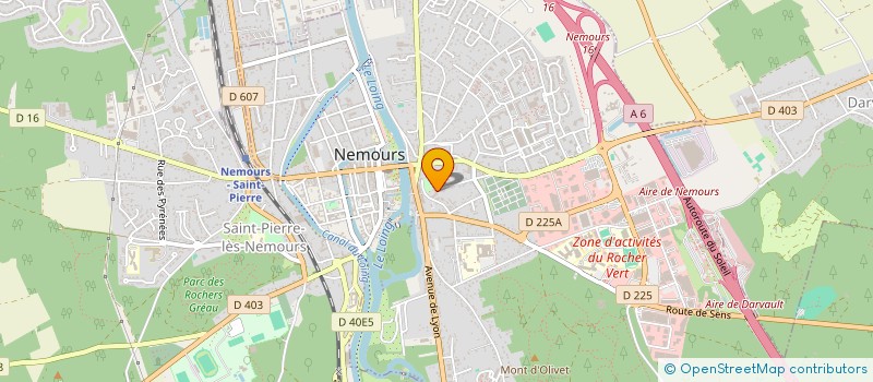 localisation de l'entreprise MONSIEUR MARCO SOUSA MOREIRA  NEMOURS