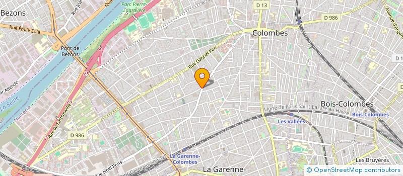localisation de l'entreprise MONSIEUR MARCO SPYRIDAKIS à COLOMBES