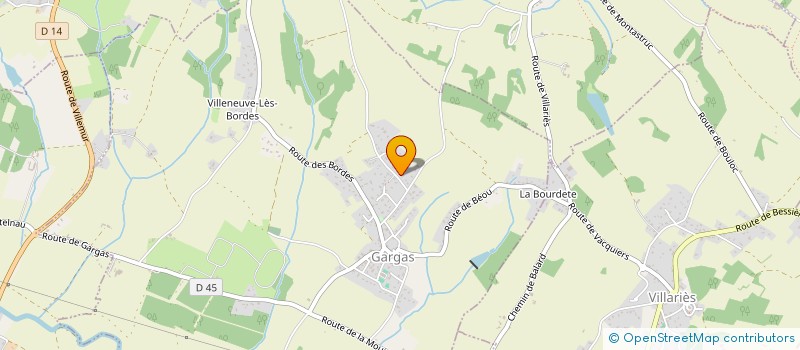 localisation de l'entreprise MONSIEUR MARCO TEIXEIRA  GARGAS