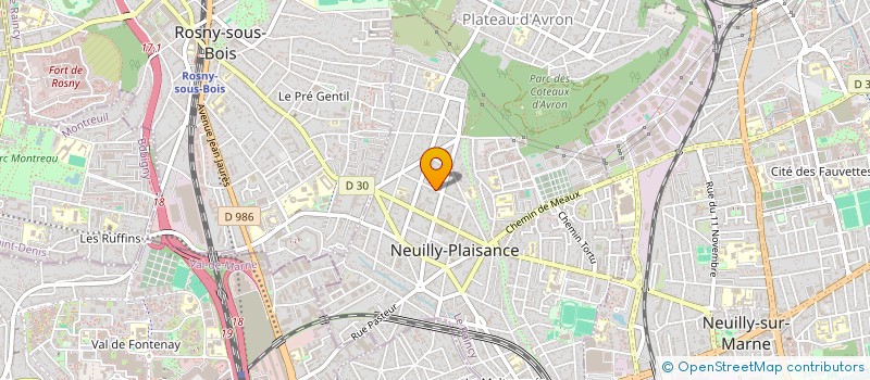 localisation de l'entreprise MONSIEUR MARCO TELMO TOME LOURO DAS NEVES RIBEIRO à NEUILLY-PLAISANCE