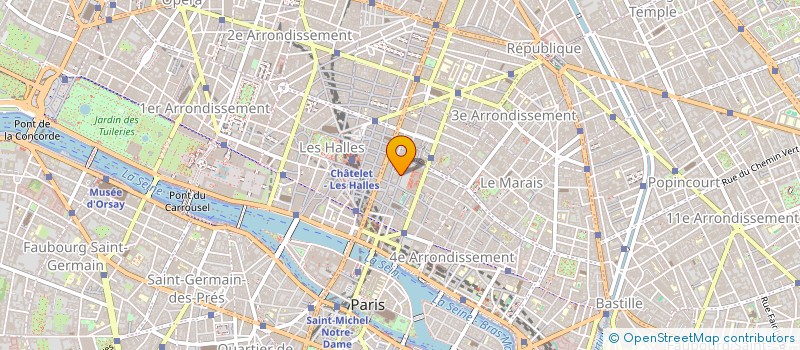 localisation de l'entreprise MONSIEUR MARCO TOLU à PARIS