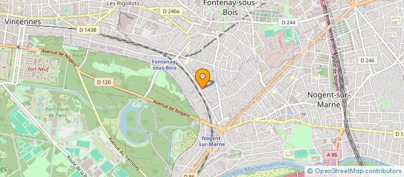 localisation de l'entreprise MONSIEUR MARCO VAZQUEZ VALVE à NOGENT-SUR-MARNE