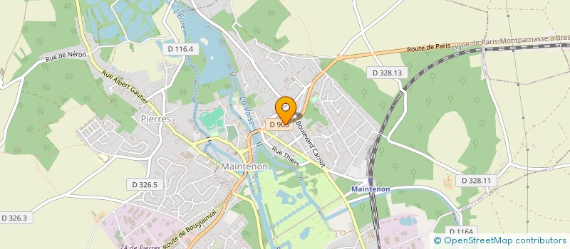 localisation de l'entreprise MONSIEUR MARCO VIEIRA PEREIRA à MAINTENON