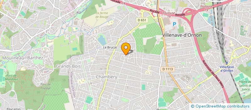 localisation de l'entreprise MONSIEUR MARCO VITO AZEVEDO DE ANGELIS ODDO  EYSINES