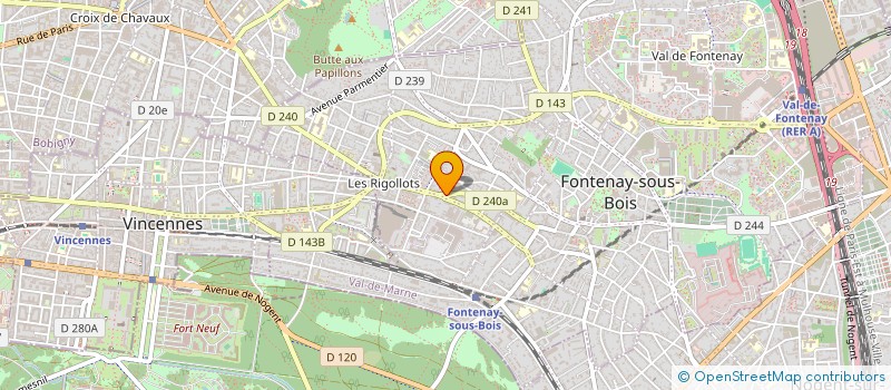 localisation de l'entreprise MONSIEUR MARCO ZAFIROPOULOS à FONTENAY-SOUS-BOIS