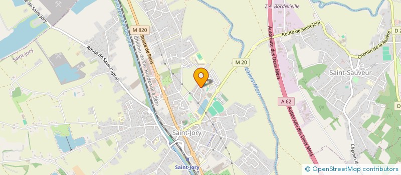 localisation de l'entreprise MONSIEUR MARCONY TEIXEIRA DE PAULA  SAINT-JORY