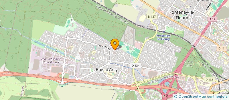 localisation de l'entreprise MONSIEUR MARCOS ALMEIDA COSTA  BOIS-D'ARCY