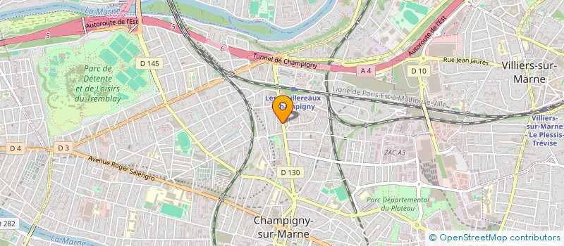 localisation de l'entreprise MONSIEUR MARCOS ANTONIO HONORIO à CHAMPIGNY-SUR-MARNE