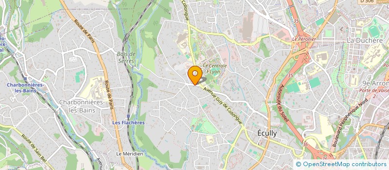 localisation de l'entreprise MONSIEUR MARCOS BRONZI à CALUIRE-ET-CUIRE