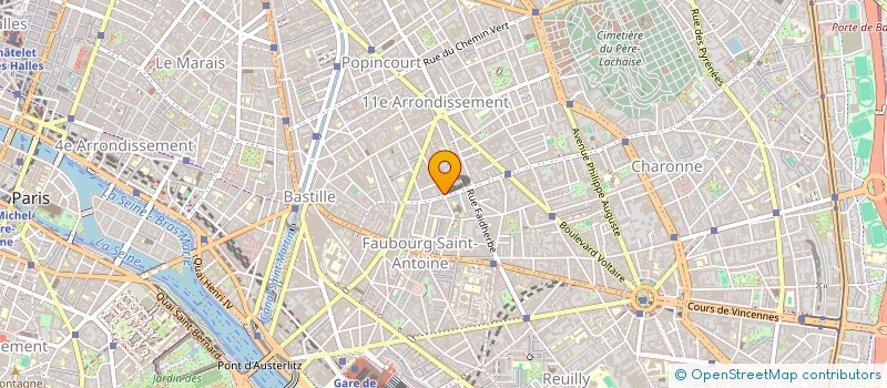 localisation de l'entreprise MONSIEUR MARCOS CARRASQUER  PARIS