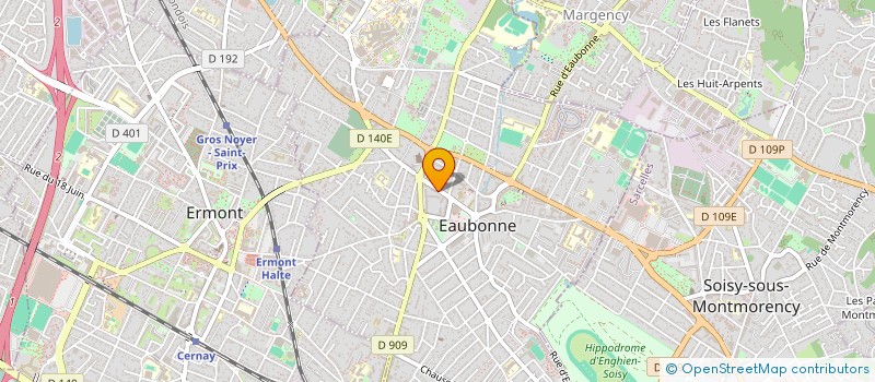 localisation de l'entreprise MONSIEUR MARCOS DA CRUZ SILVA à EAUBONNE