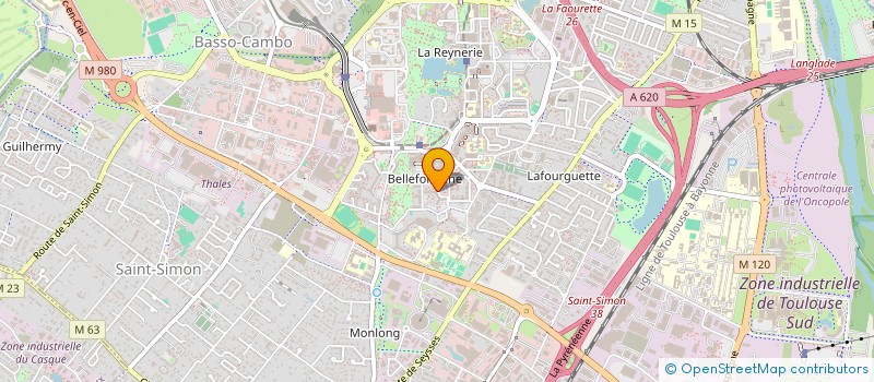 localisation de l'entreprise MONSIEUR MARCOS DE ARAUJO MARTINS à TOULOUSE
