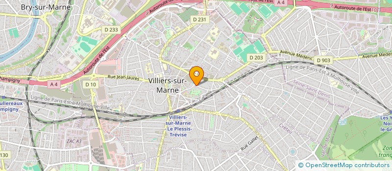 localisation de l'entreprise MONSIEUR MARCOS DIAS DE ASSIS à VILLIERS-SUR-MARNE